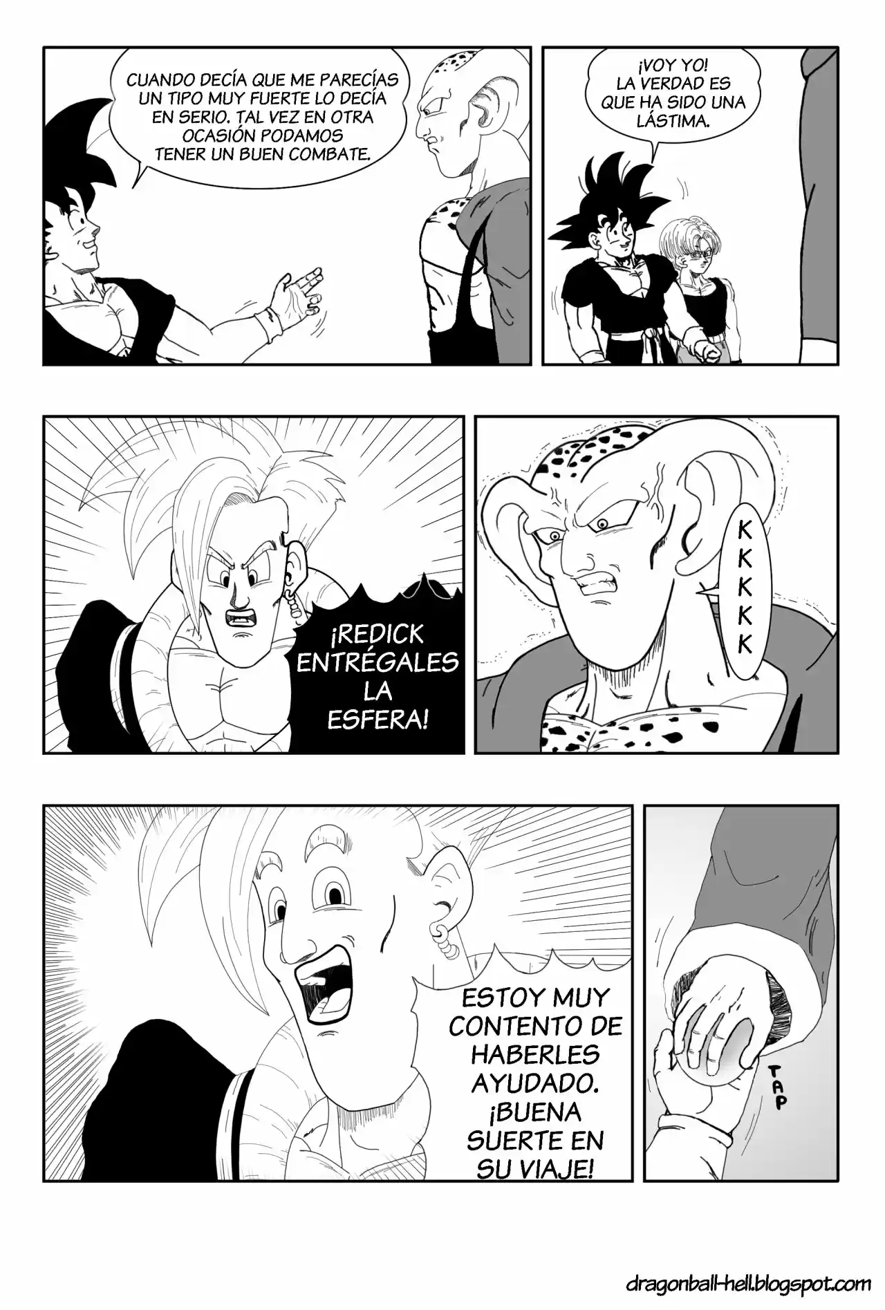 Dragon Ball Hell capítulo 22, página 5