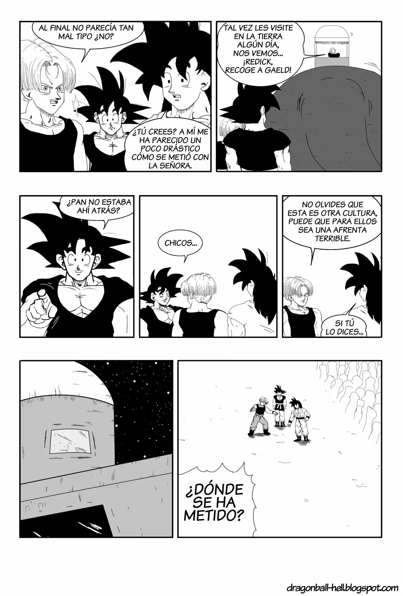 Dragon Ball Hell capítulo 22, página 6