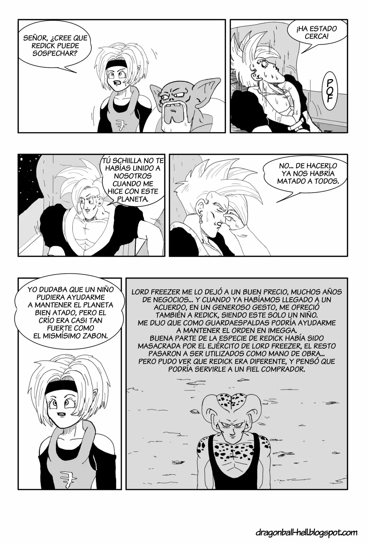 Dragon Ball Hell capítulo 22, página 8