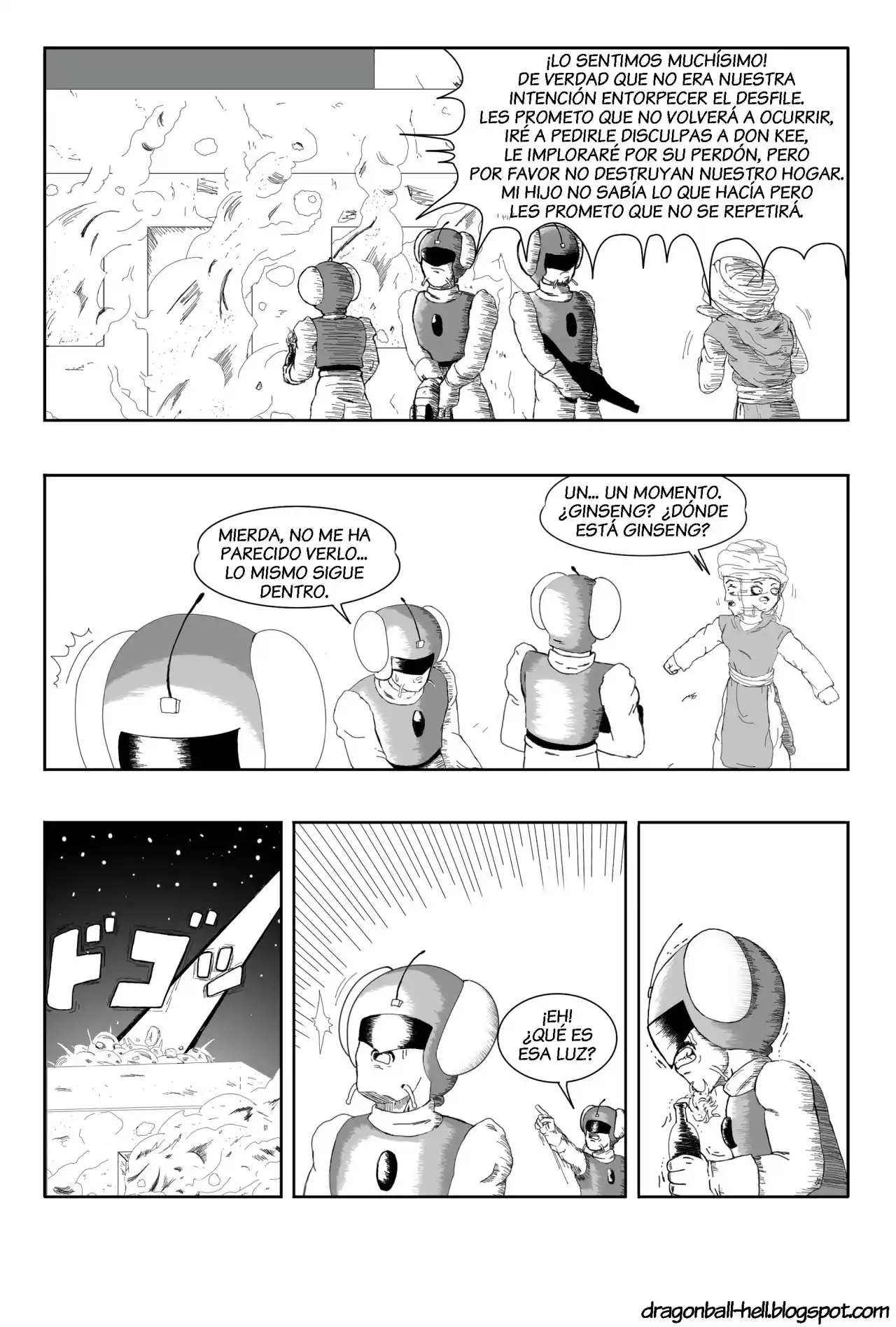 Dragon Ball Hell capítulo 23, página 9