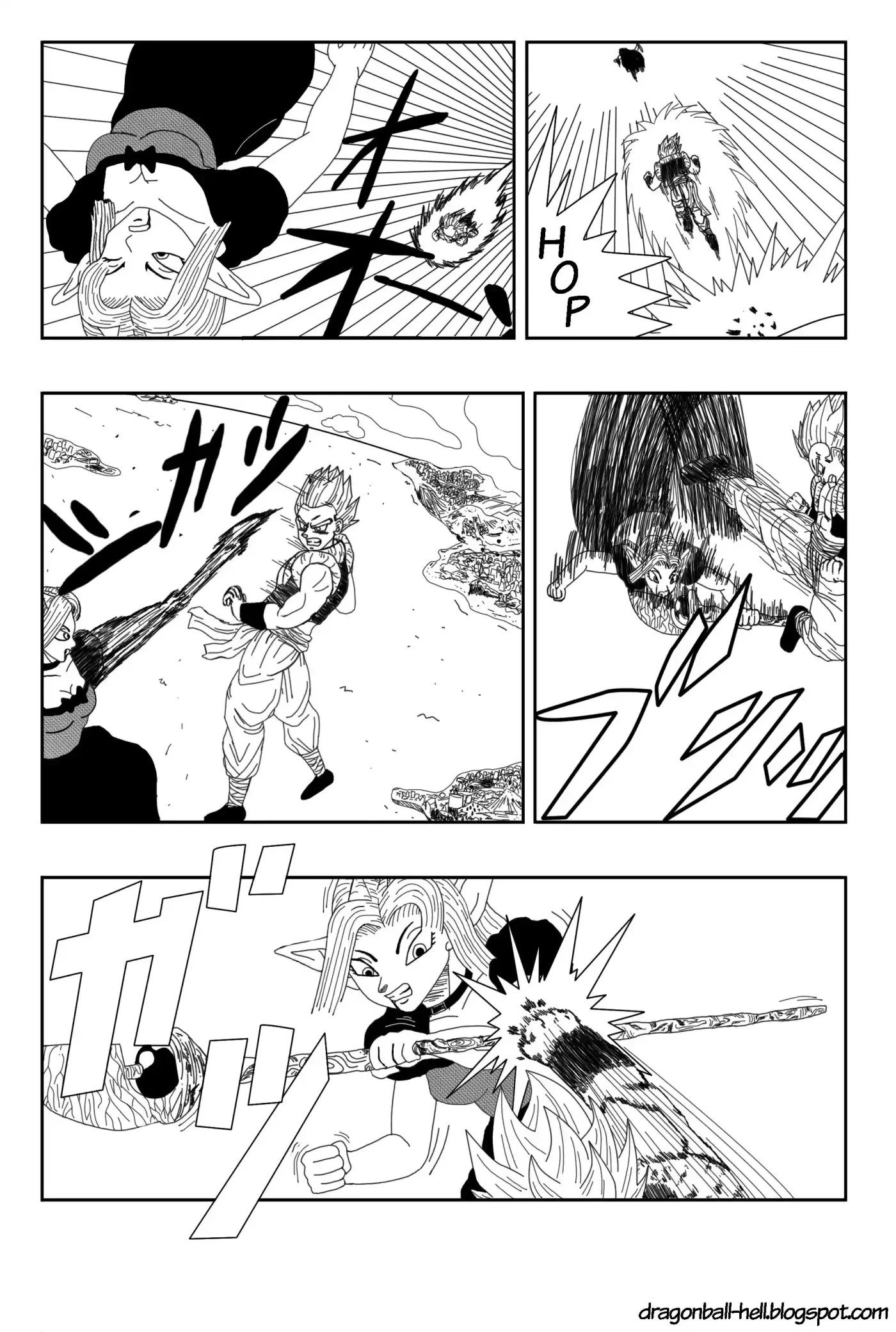 Dragon Ball Hell capítulo 6, página 4