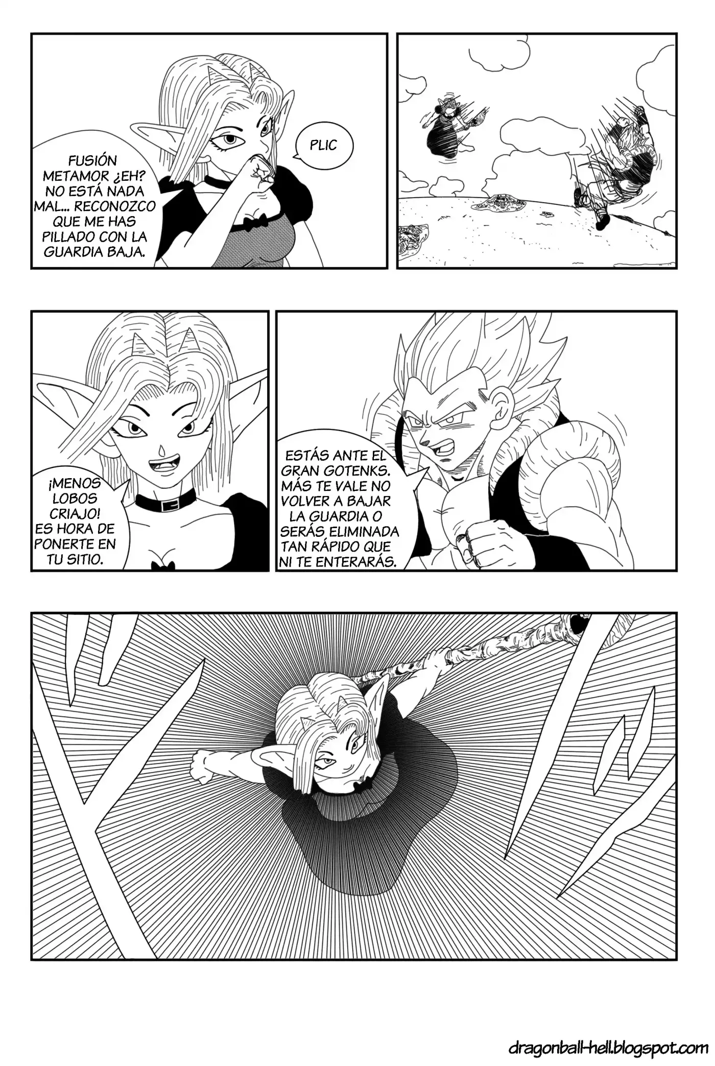 Dragon Ball Hell capítulo 6, página 5
