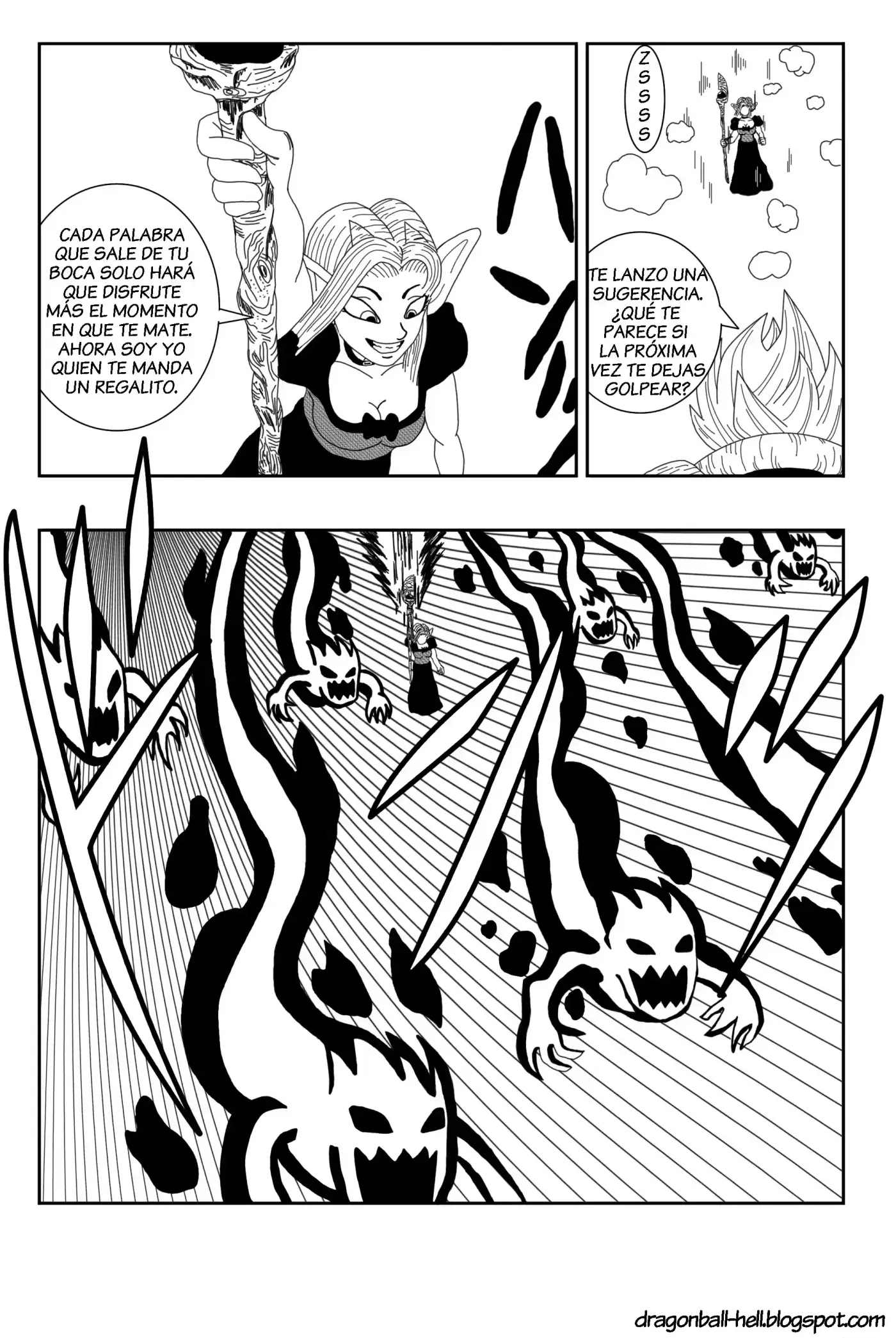 Dragon Ball Hell capítulo 6, página 8