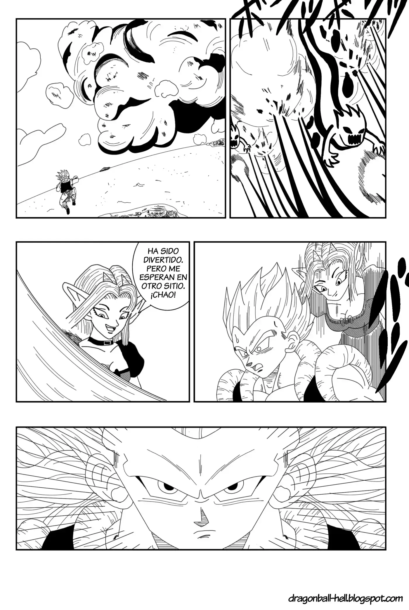 Dragon Ball Hell capítulo 6, página 10