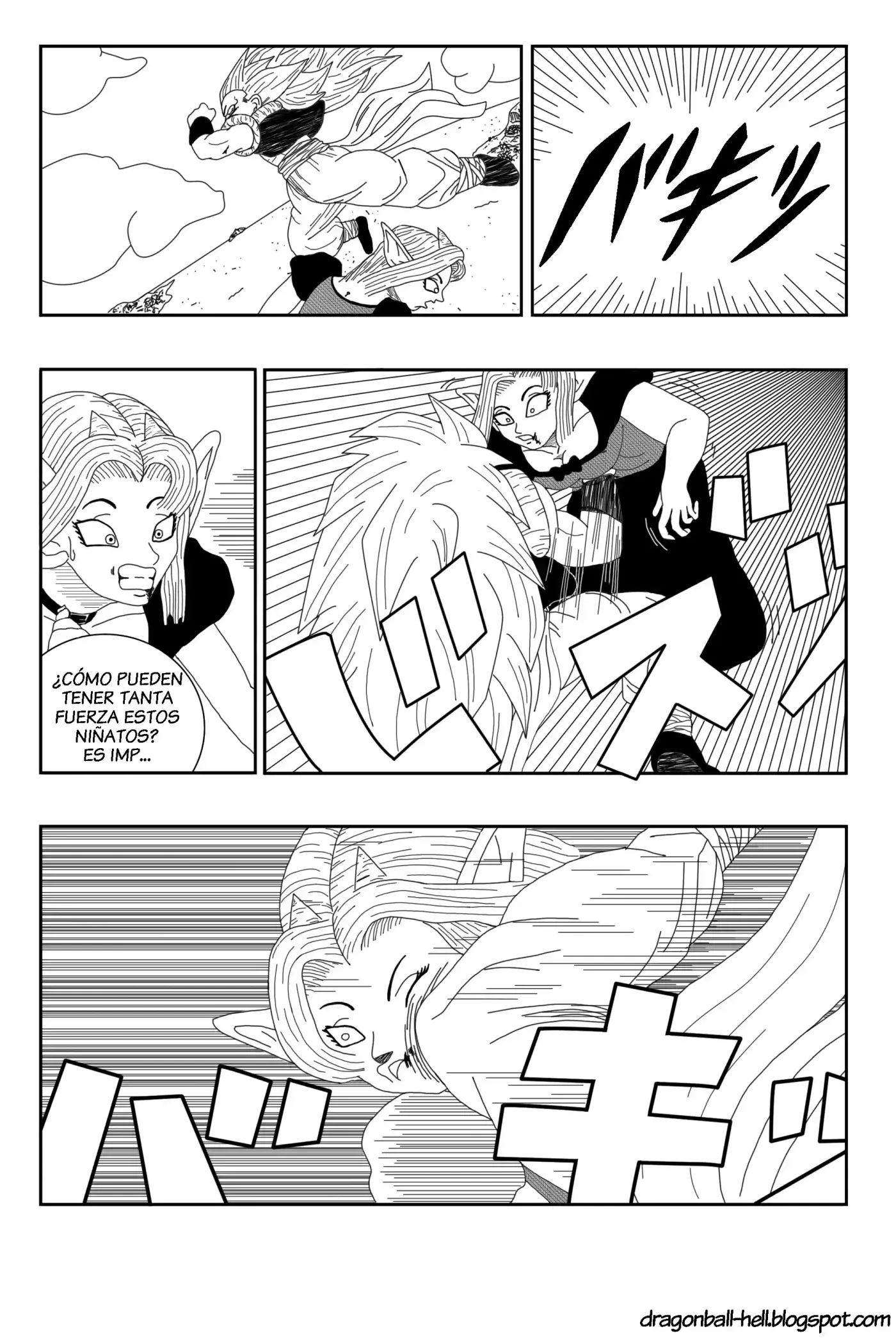 Dragon Ball Hell capítulo 6, página 11