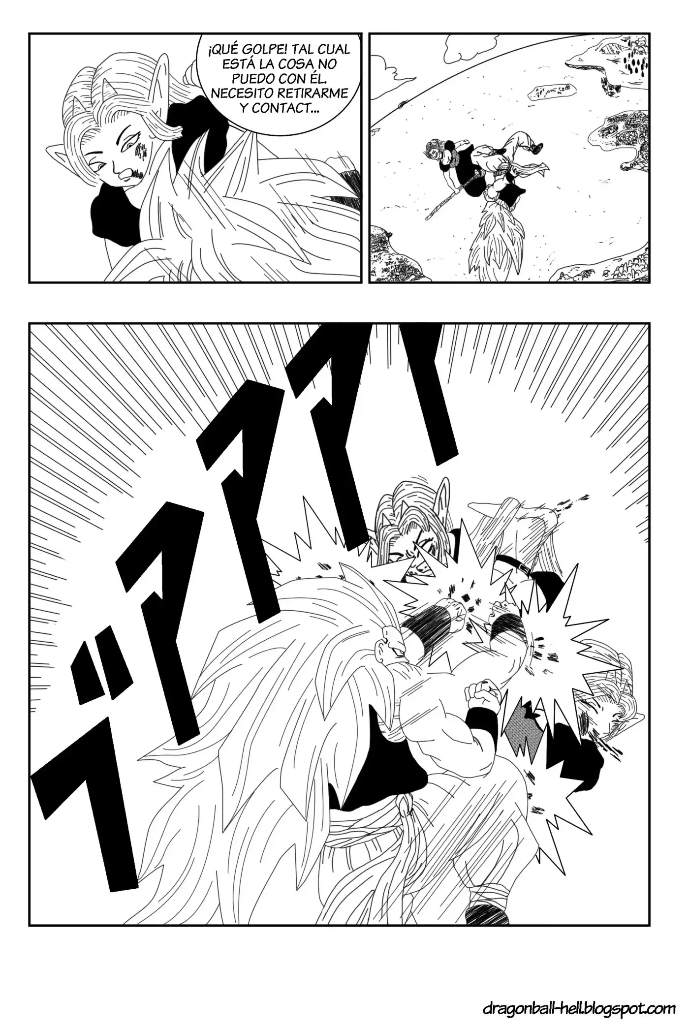 Dragon Ball Hell capítulo 6, página 12