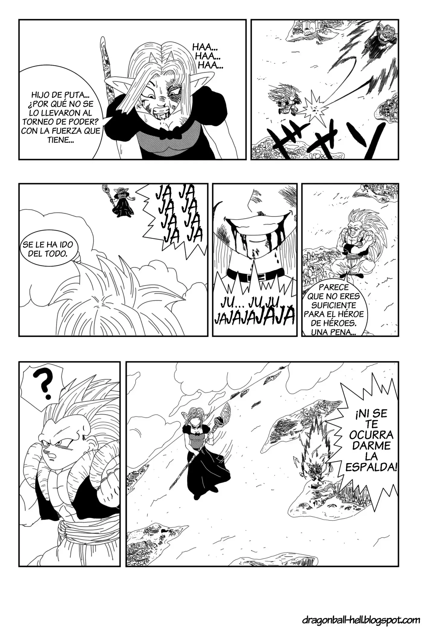 Dragon Ball Hell capítulo 6, página 13