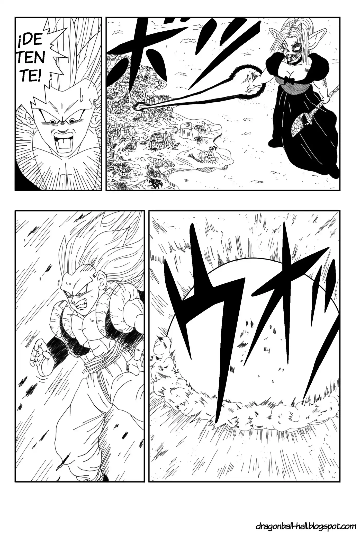 Dragon Ball Hell capítulo 6, página 14