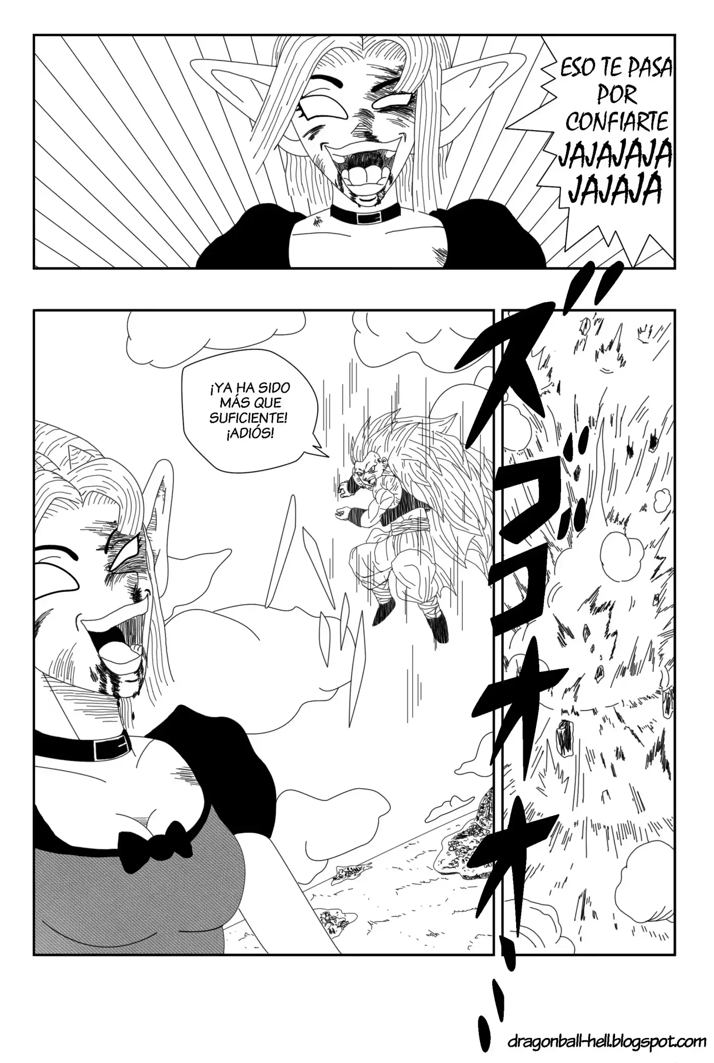 Dragon Ball Hell capítulo 6, página 15