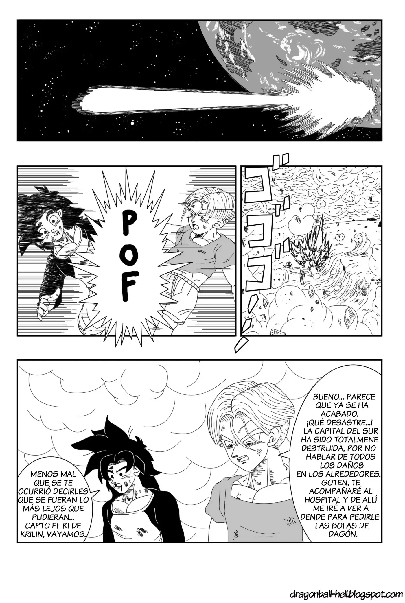 Dragon Ball Hell capítulo 6, página 17