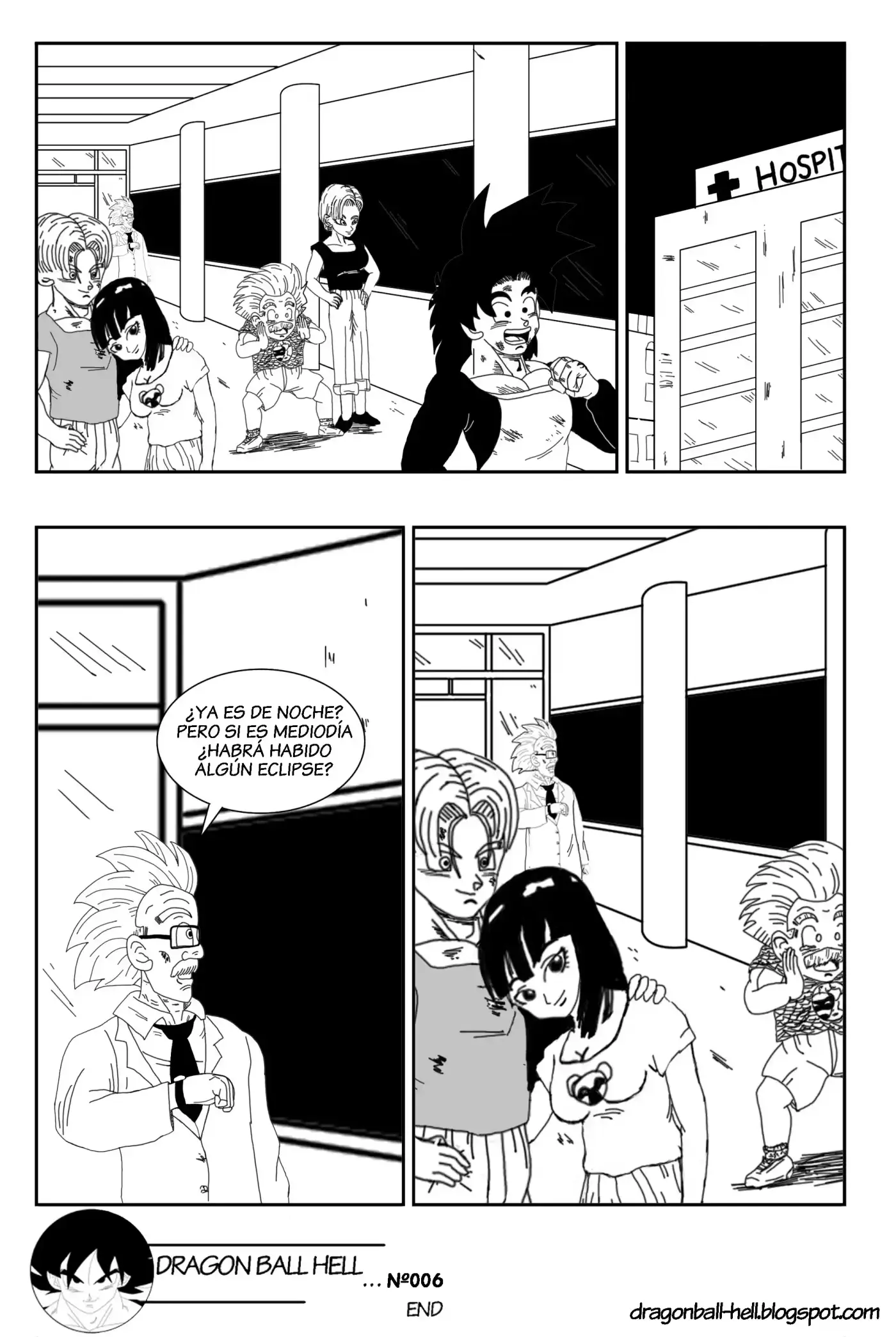 Dragon Ball Hell capítulo 6, página 18