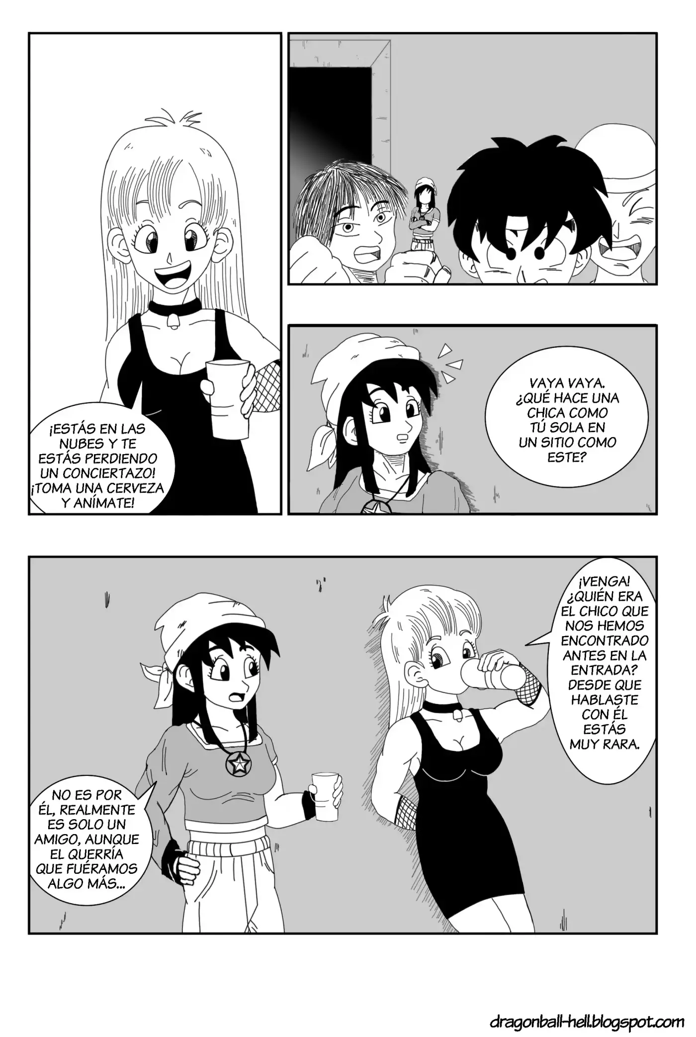 Dragon Ball Hell capítulo 7, página 4