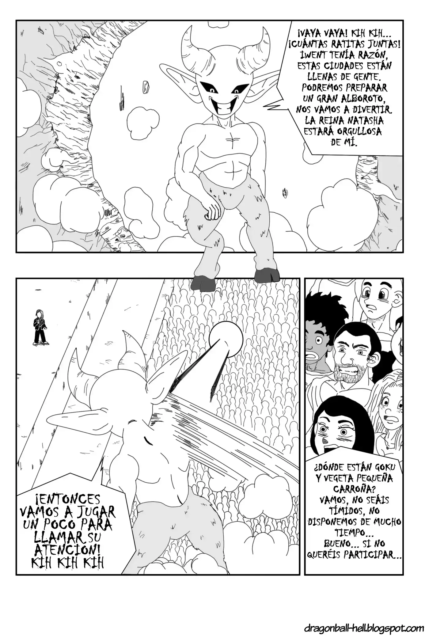 Dragon Ball Hell capítulo 7, página 7