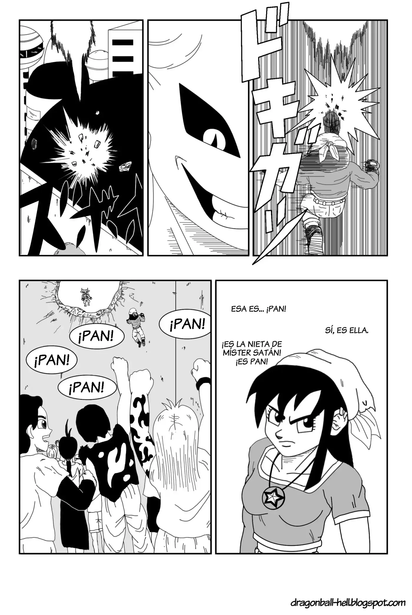 Dragon Ball Hell capítulo 7, página 8