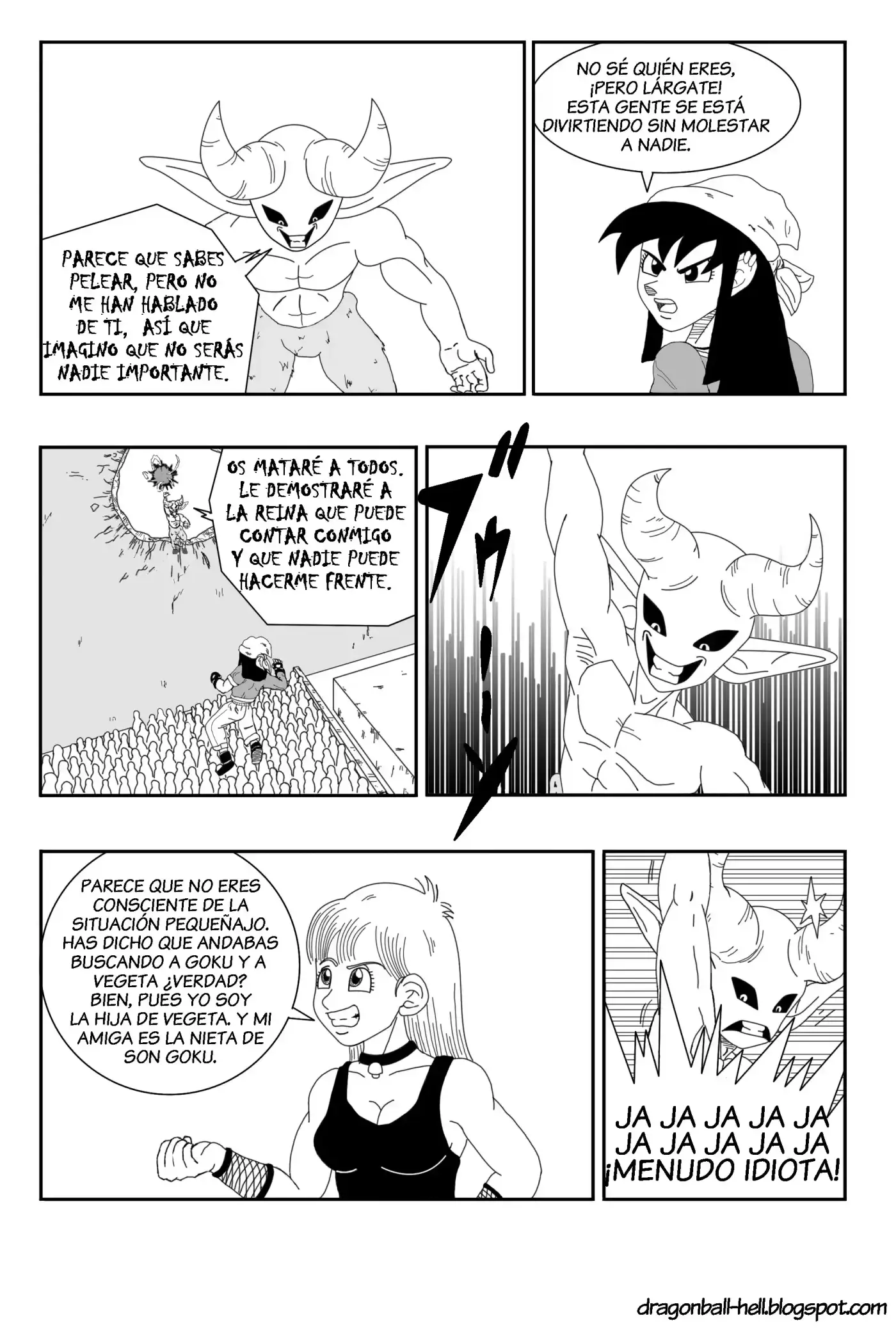 Dragon Ball Hell capítulo 7, página 9