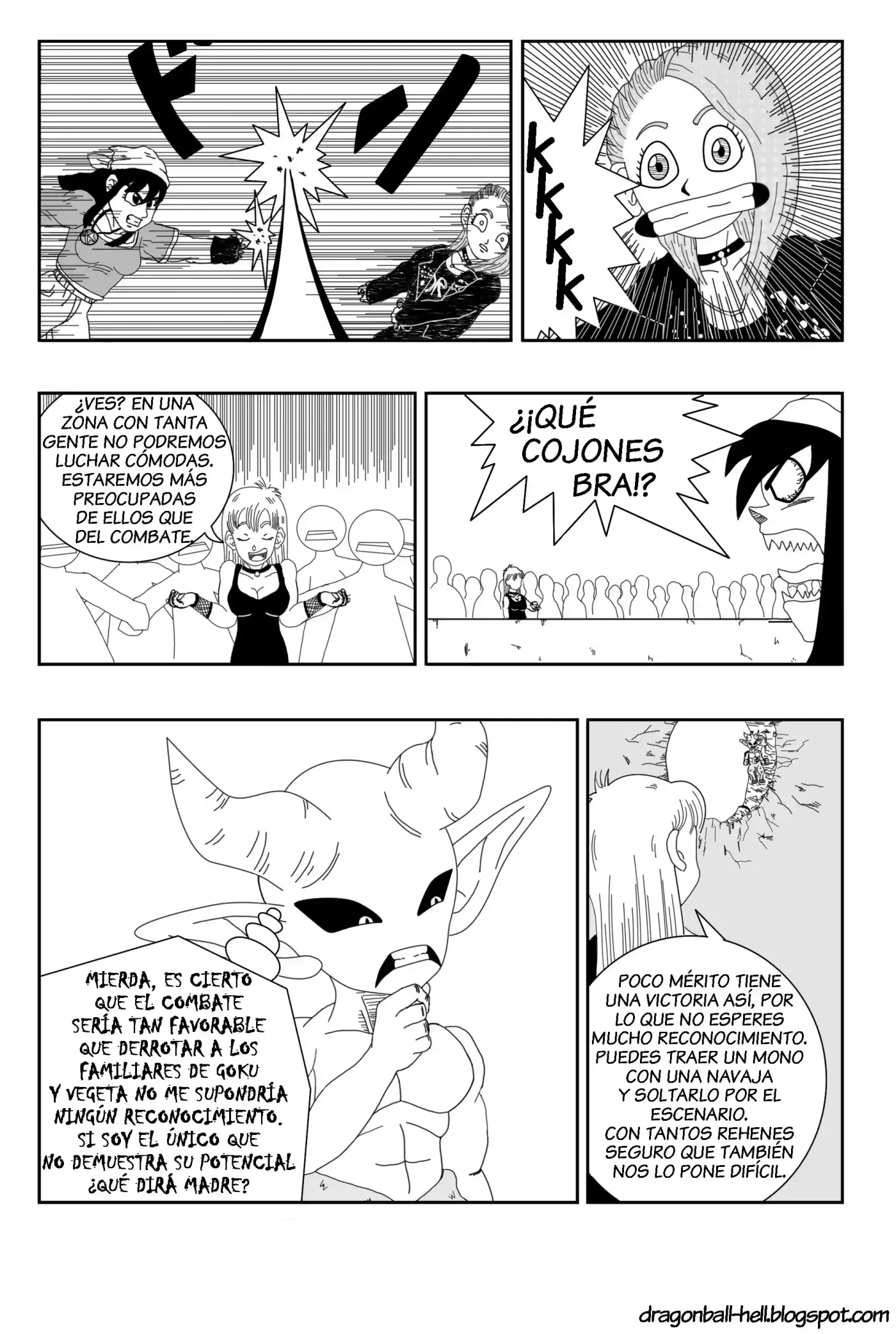 Dragon Ball Hell capítulo 7, página 11