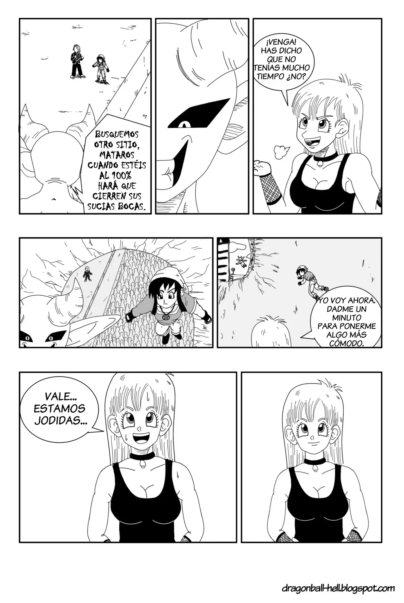 Dragon Ball Hell capítulo 7, página 12