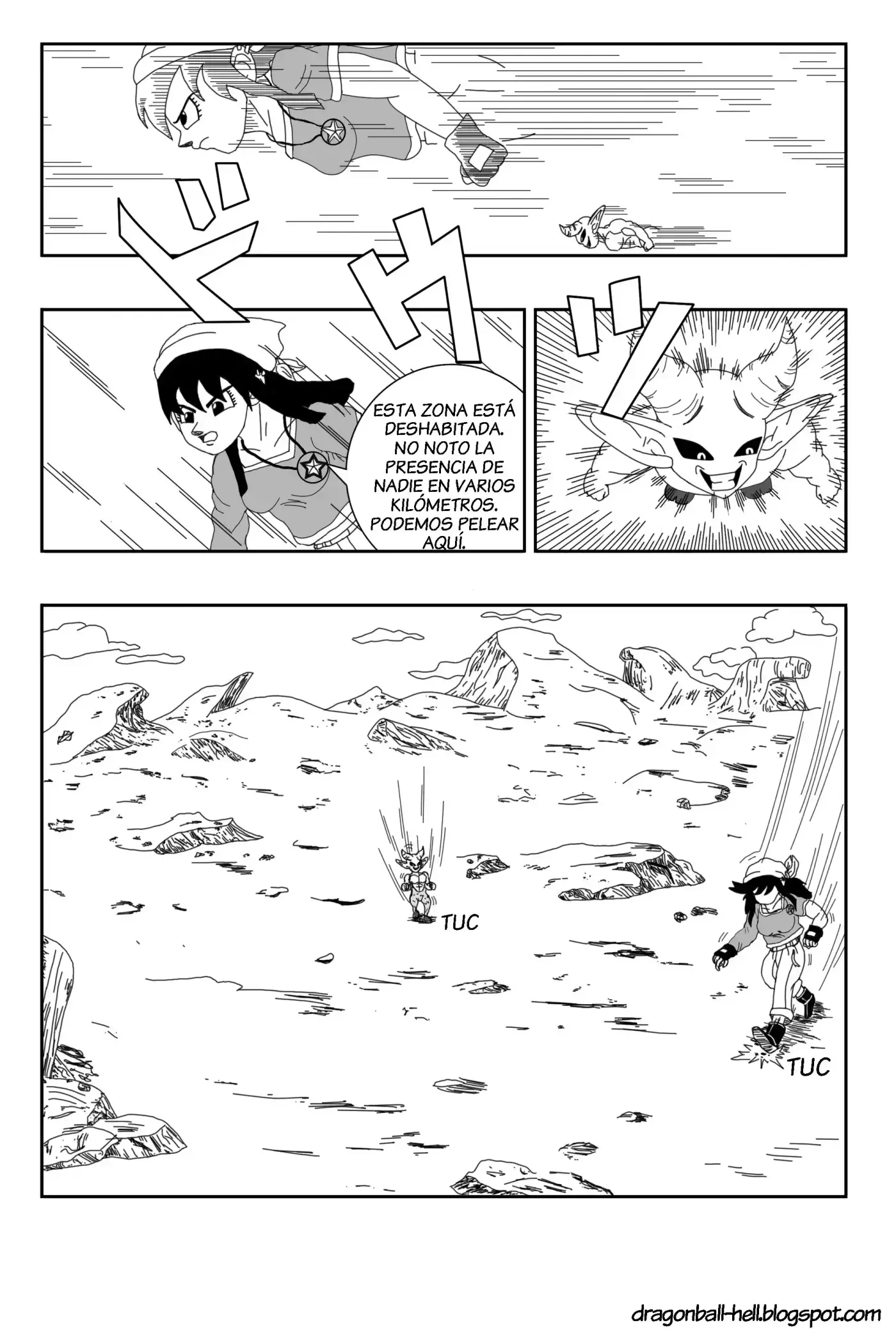 Dragon Ball Hell capítulo 7, página 13
