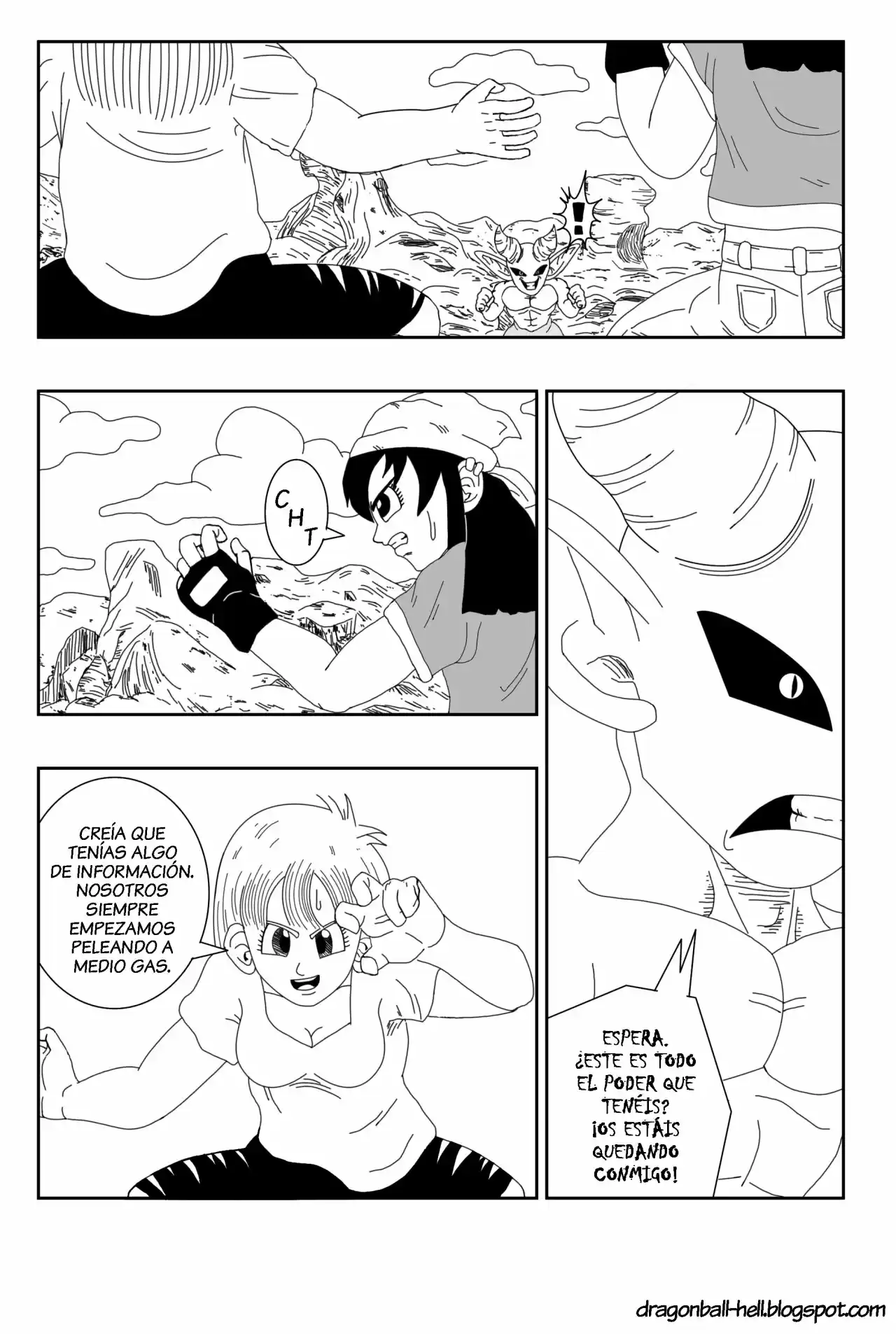 Dragon Ball Hell capítulo 8, página 3