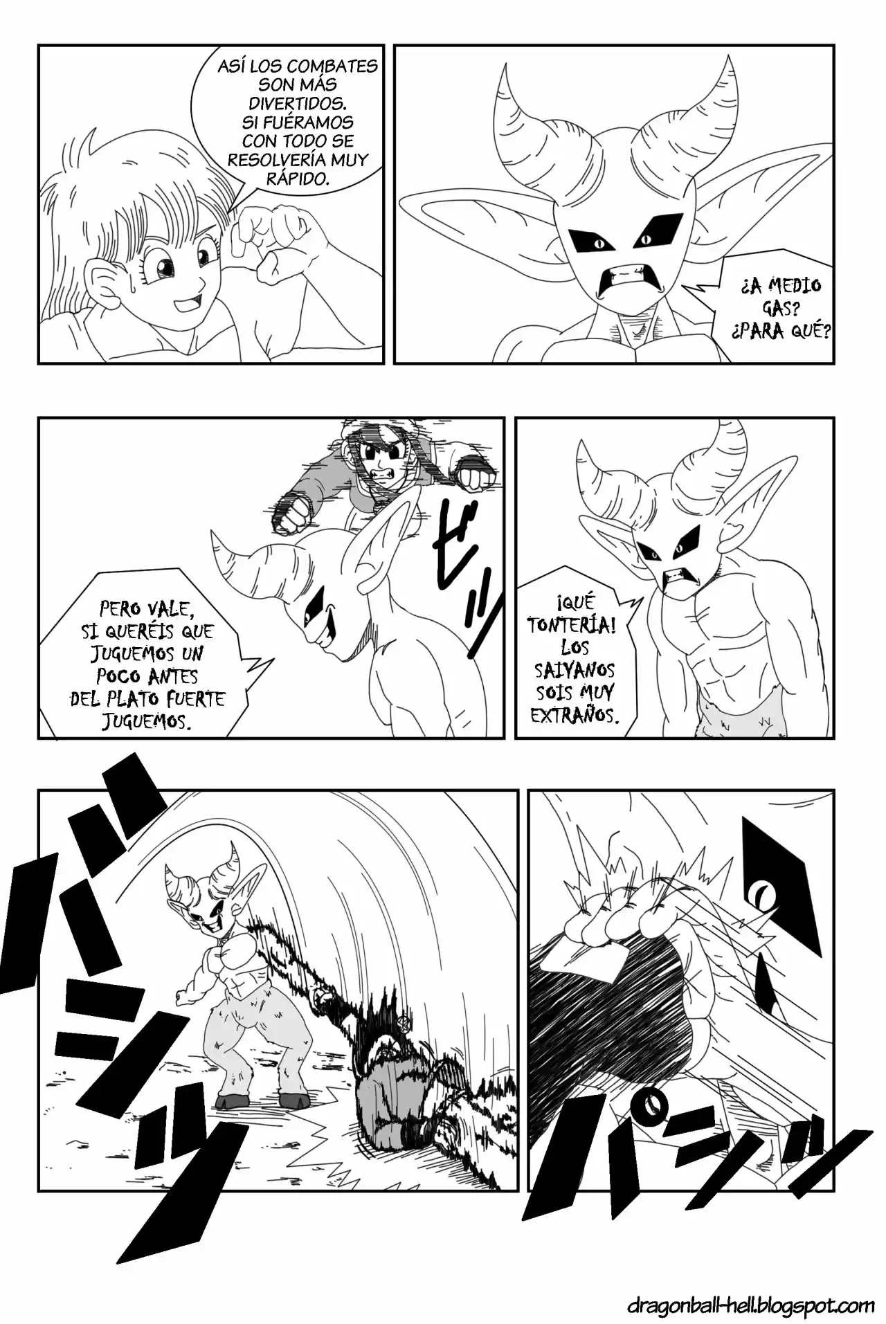 Dragon Ball Hell capítulo 8, página 4