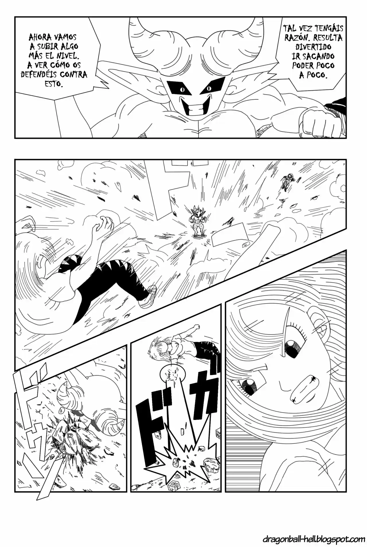 Dragon Ball Hell capítulo 8, página 6