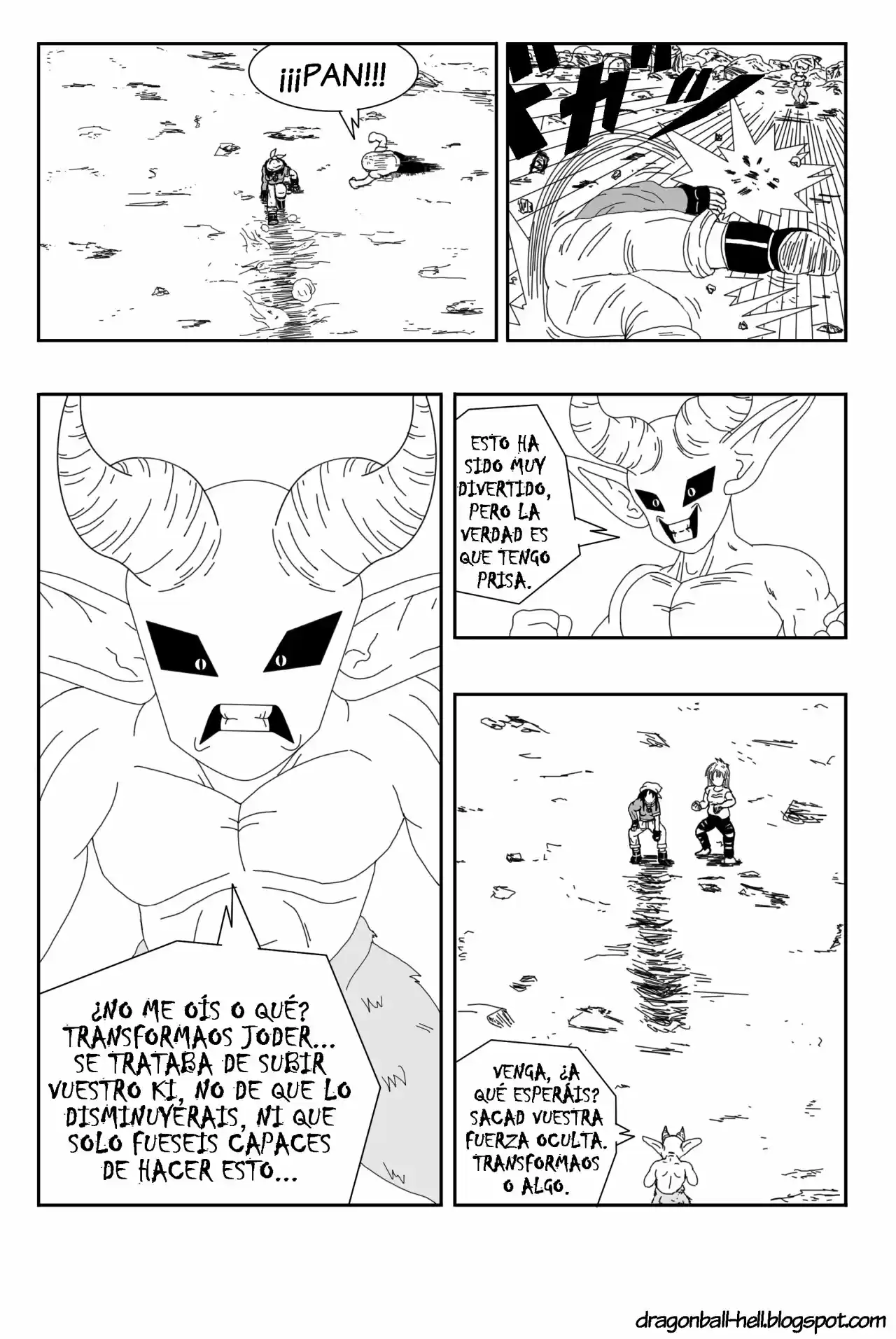 Dragon Ball Hell capítulo 8, página 9