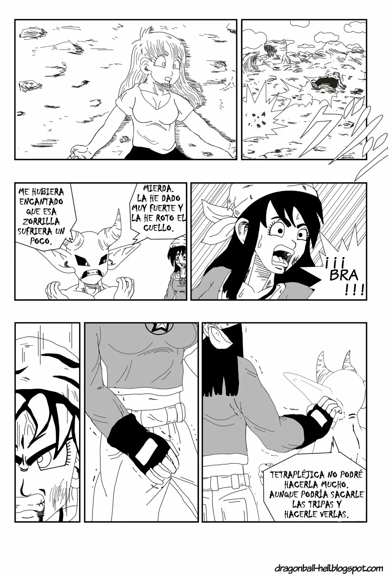 Dragon Ball Hell capítulo 8, página 12