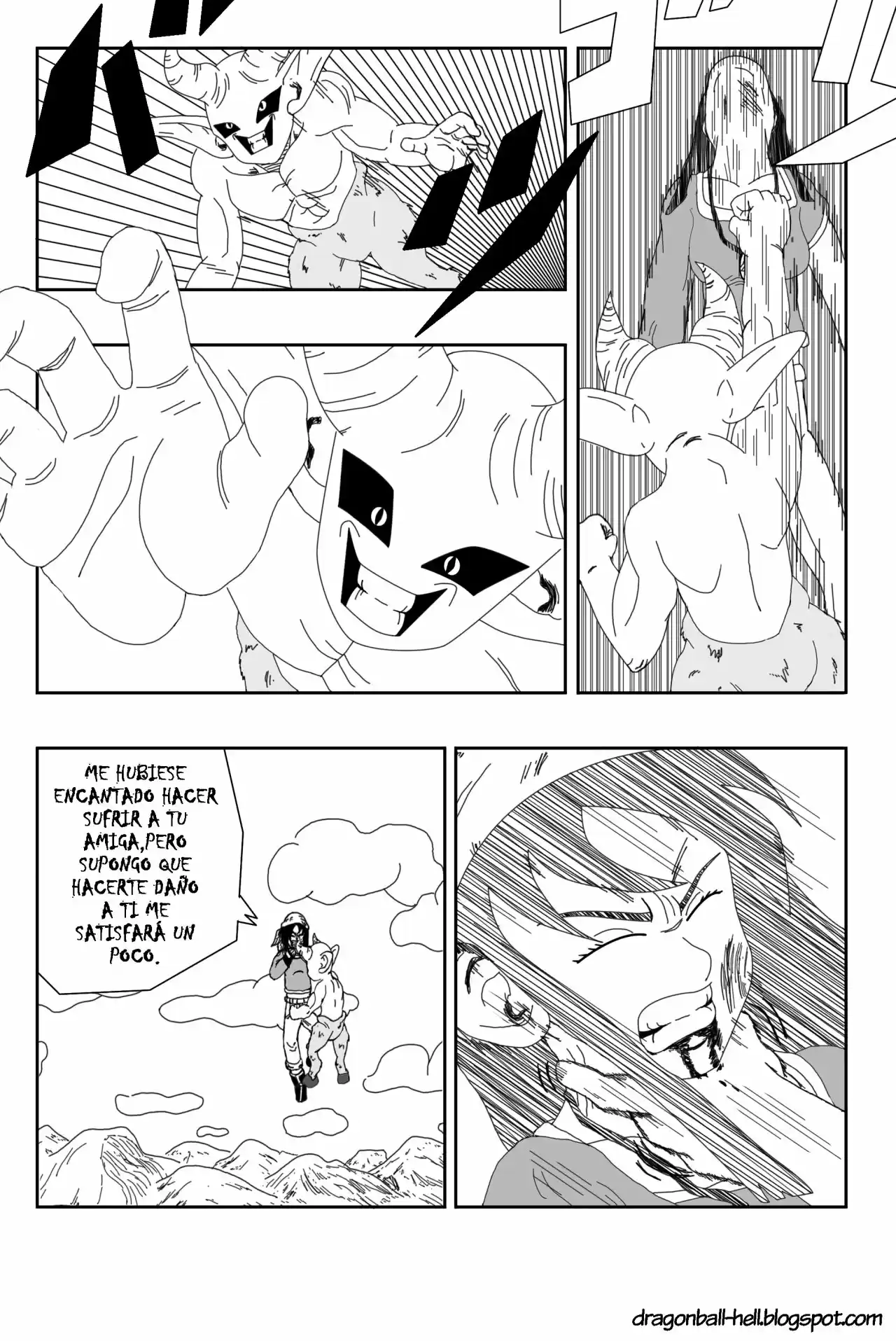 Dragon Ball Hell capítulo 8, página 14