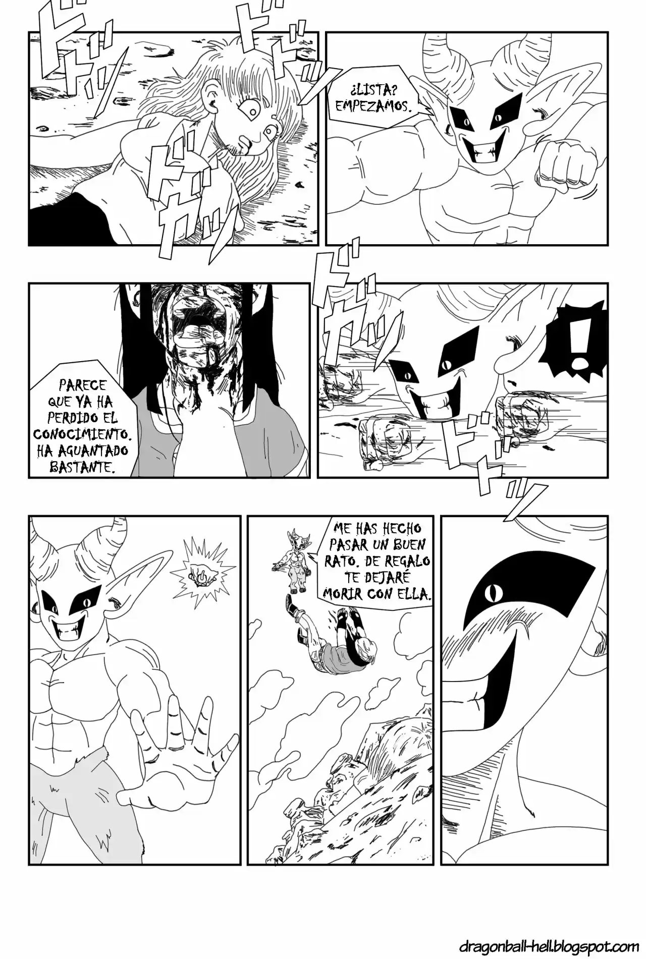 Dragon Ball Hell capítulo 8, página 15