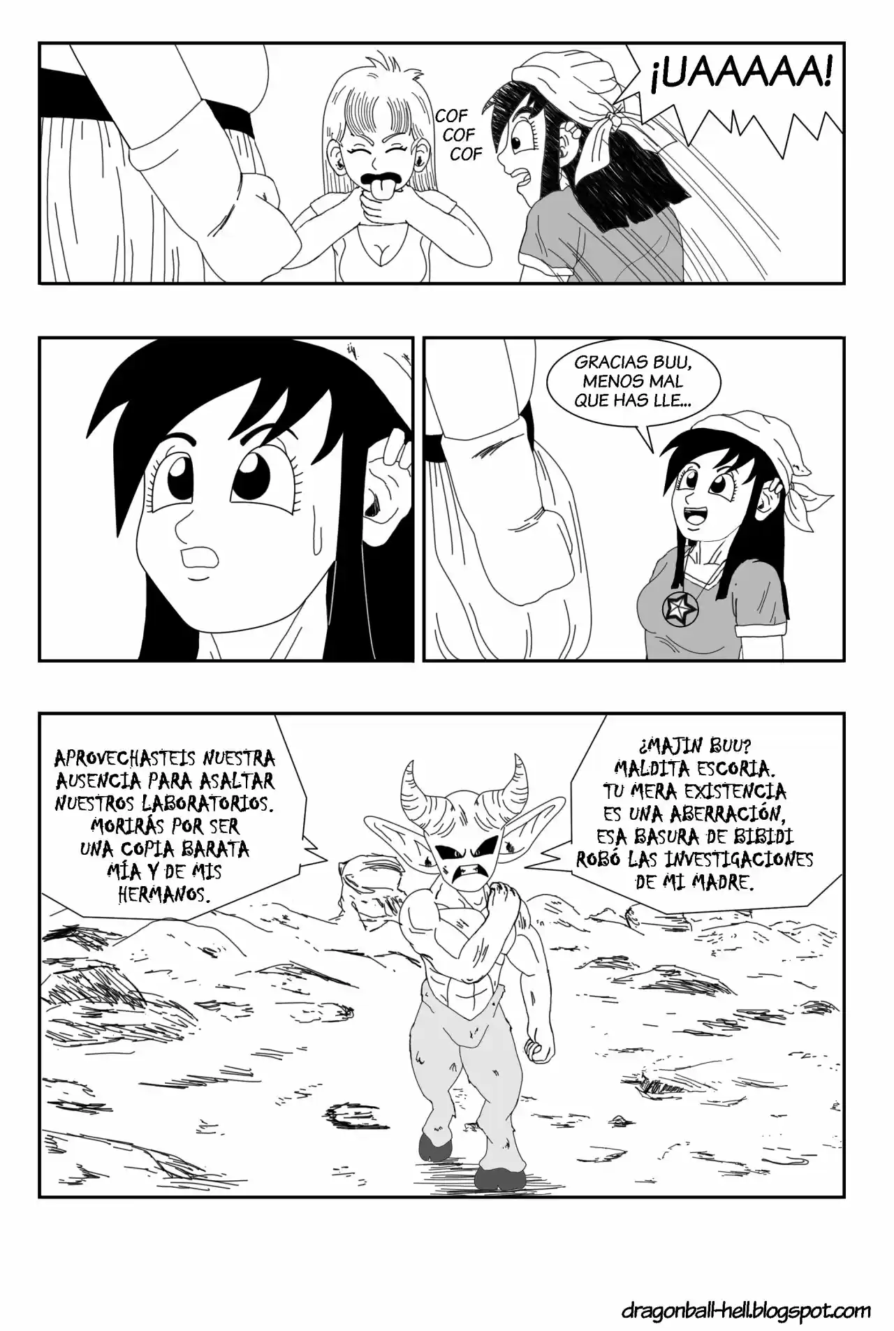 Dragon Ball Hell capítulo 8, página 17