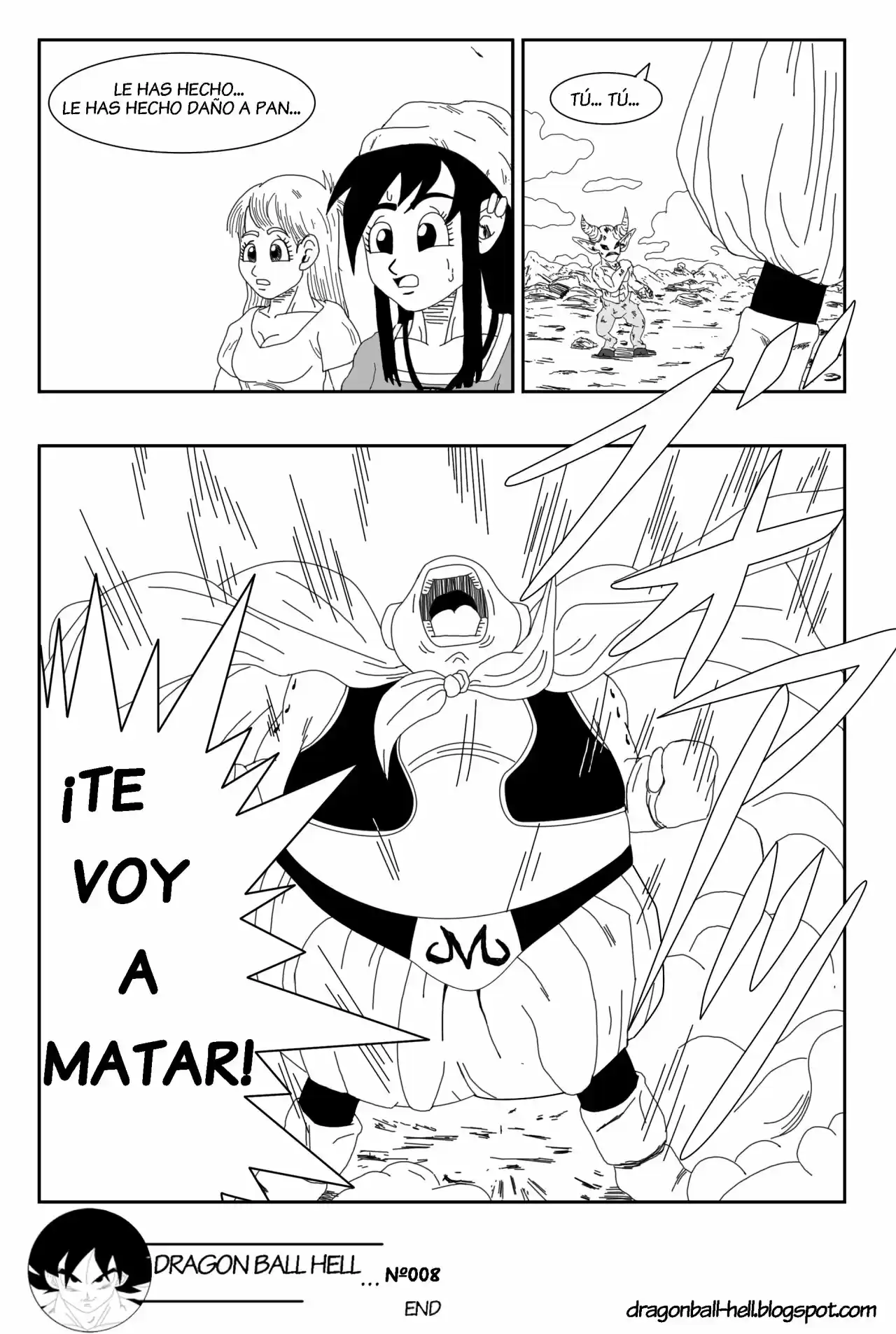 Dragon Ball Hell capítulo 8, página 18