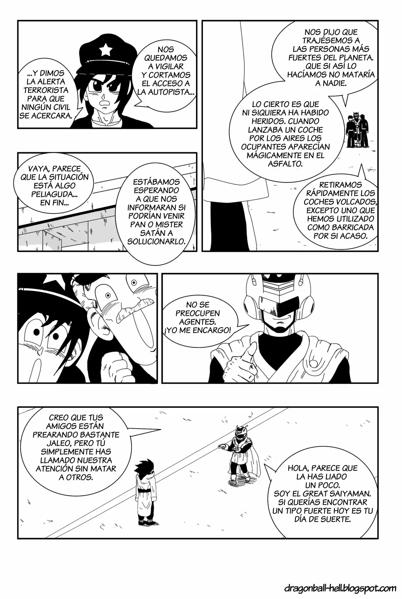 Dragon Ball Hell capítulo 9, página 12