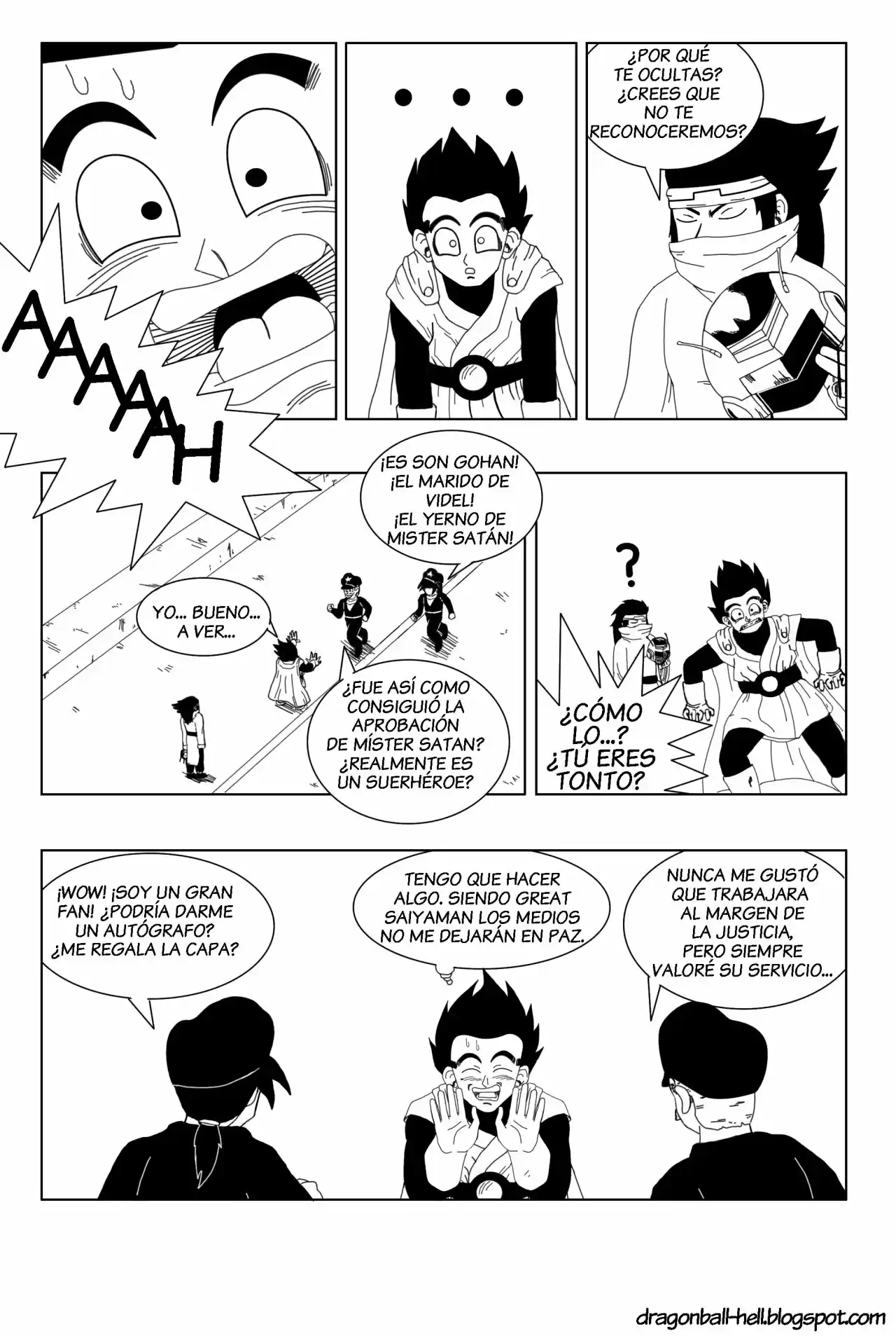 Dragon Ball Hell capítulo 9, página 14