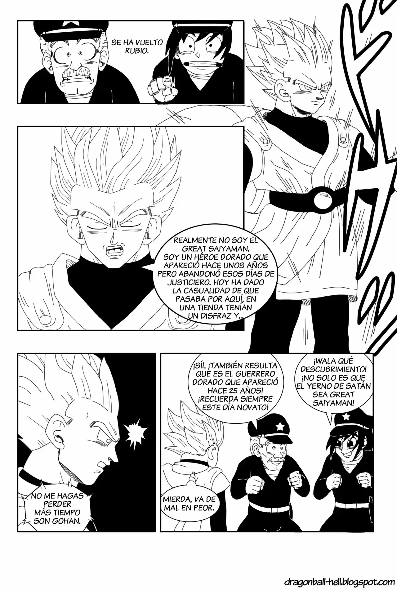 Dragon Ball Hell capítulo 9, página 15