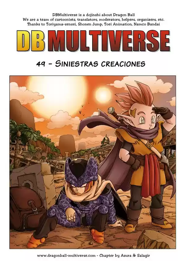 Dragon Ball Multiverse capítulo 49, página 1