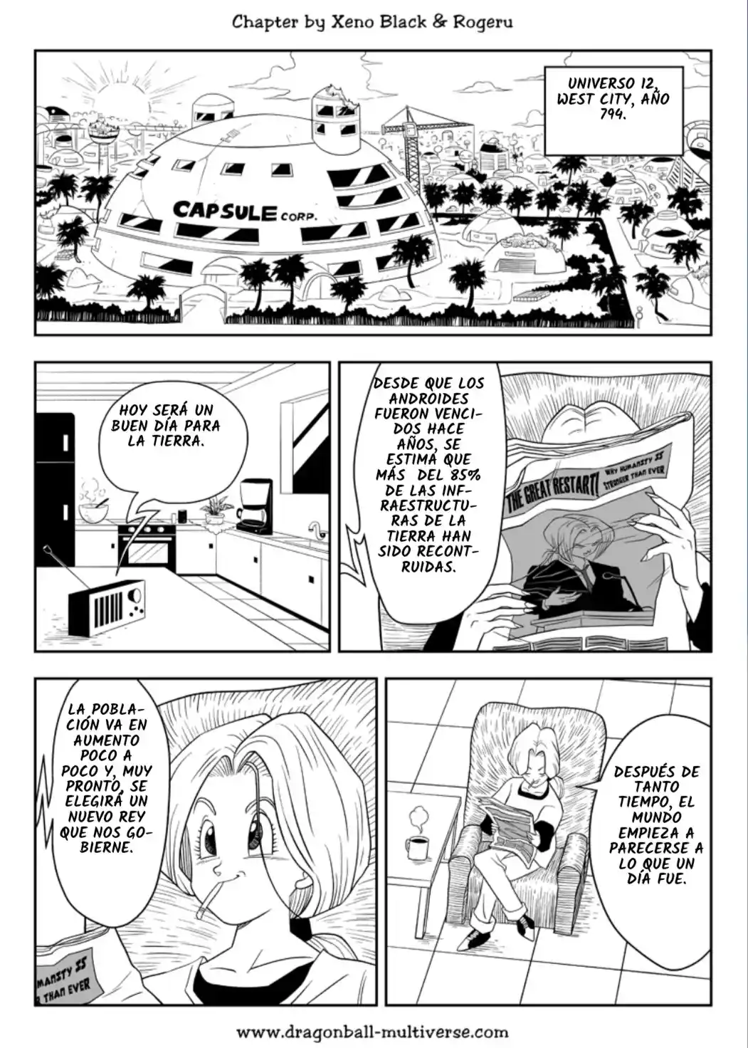 Dragon Ball Multiverse capítulo 91, página 2