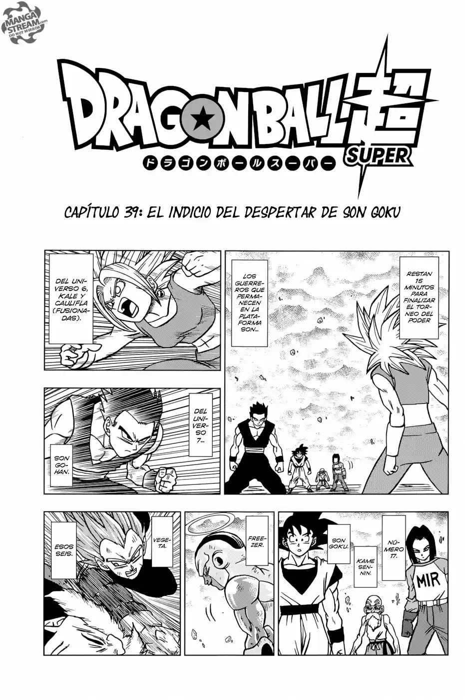 Dragon Ball Super capítulo 39, página 2