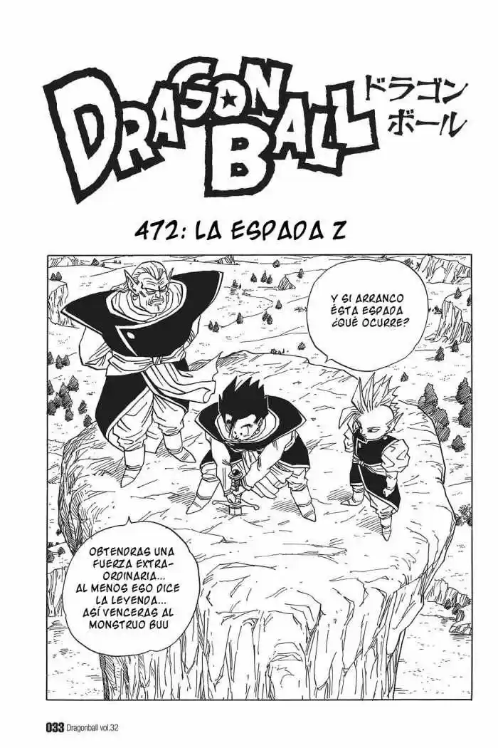 Dragon Ball capítulo 472, página 1