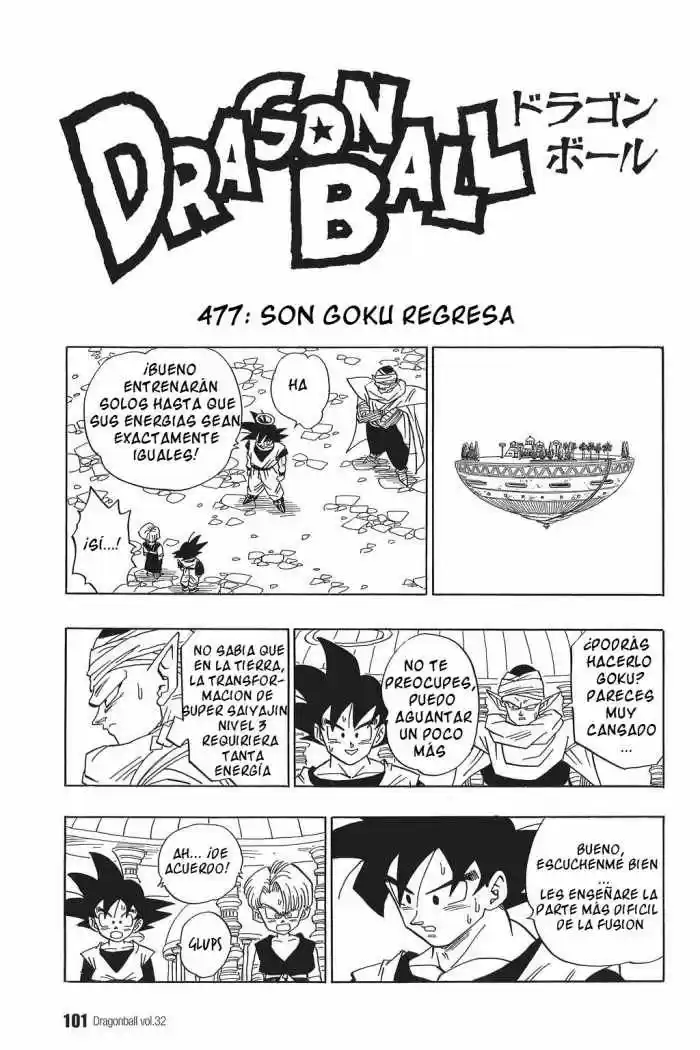 Dragon Ball capítulo 477, página 1