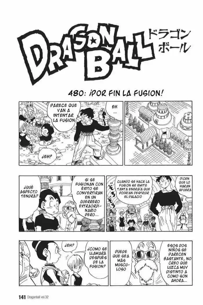 Dragon Ball capítulo 480, página 1