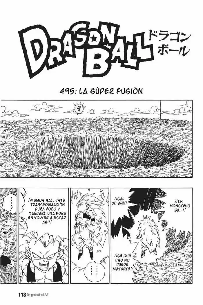 Dragon Ball capítulo 495, página 1