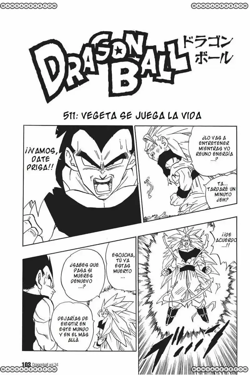 Dragon Ball capítulo 511, página 1