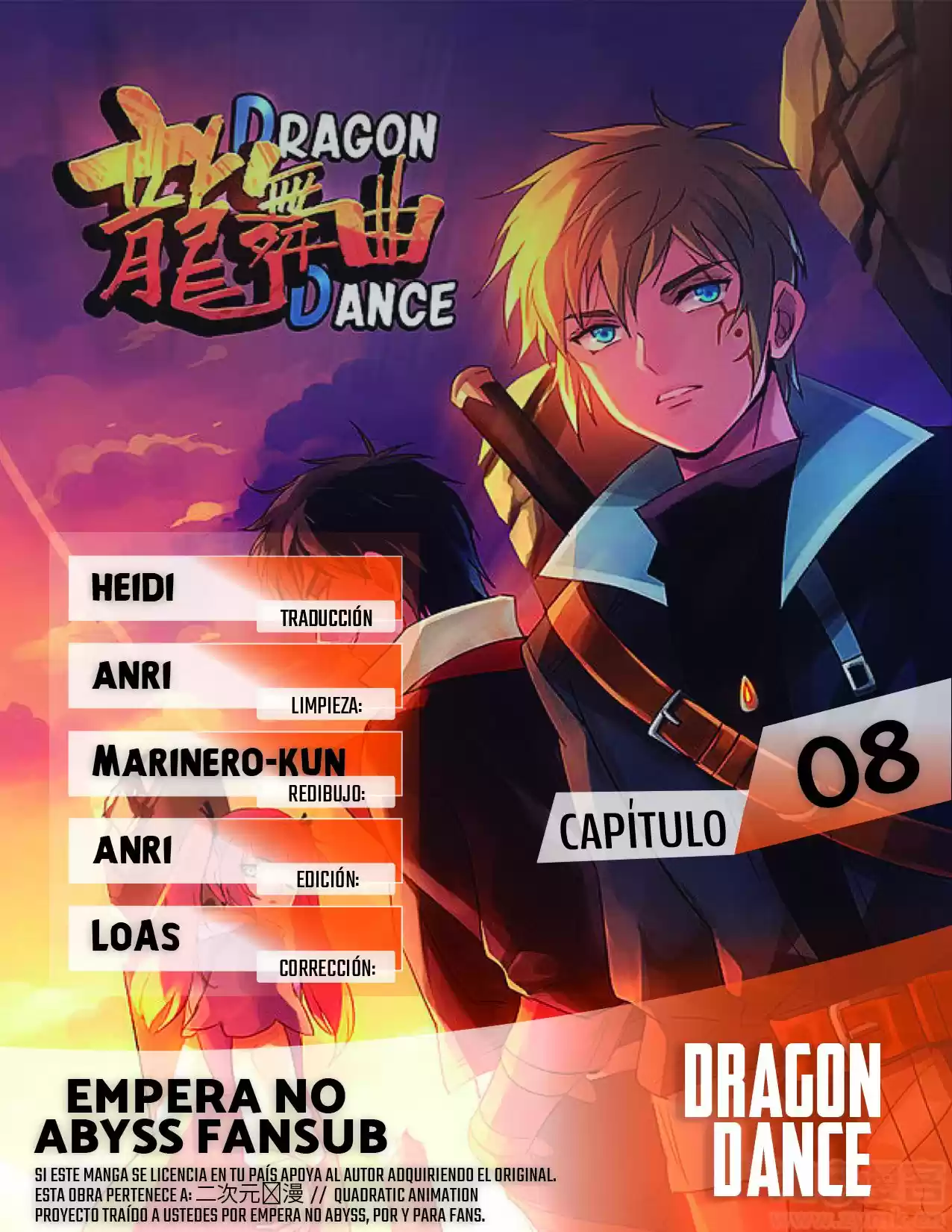 Dragon Dance capítulo 8, página 1