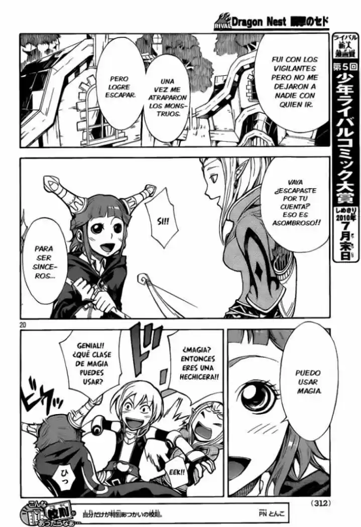 Dragon Nest capítulo 1, página 18