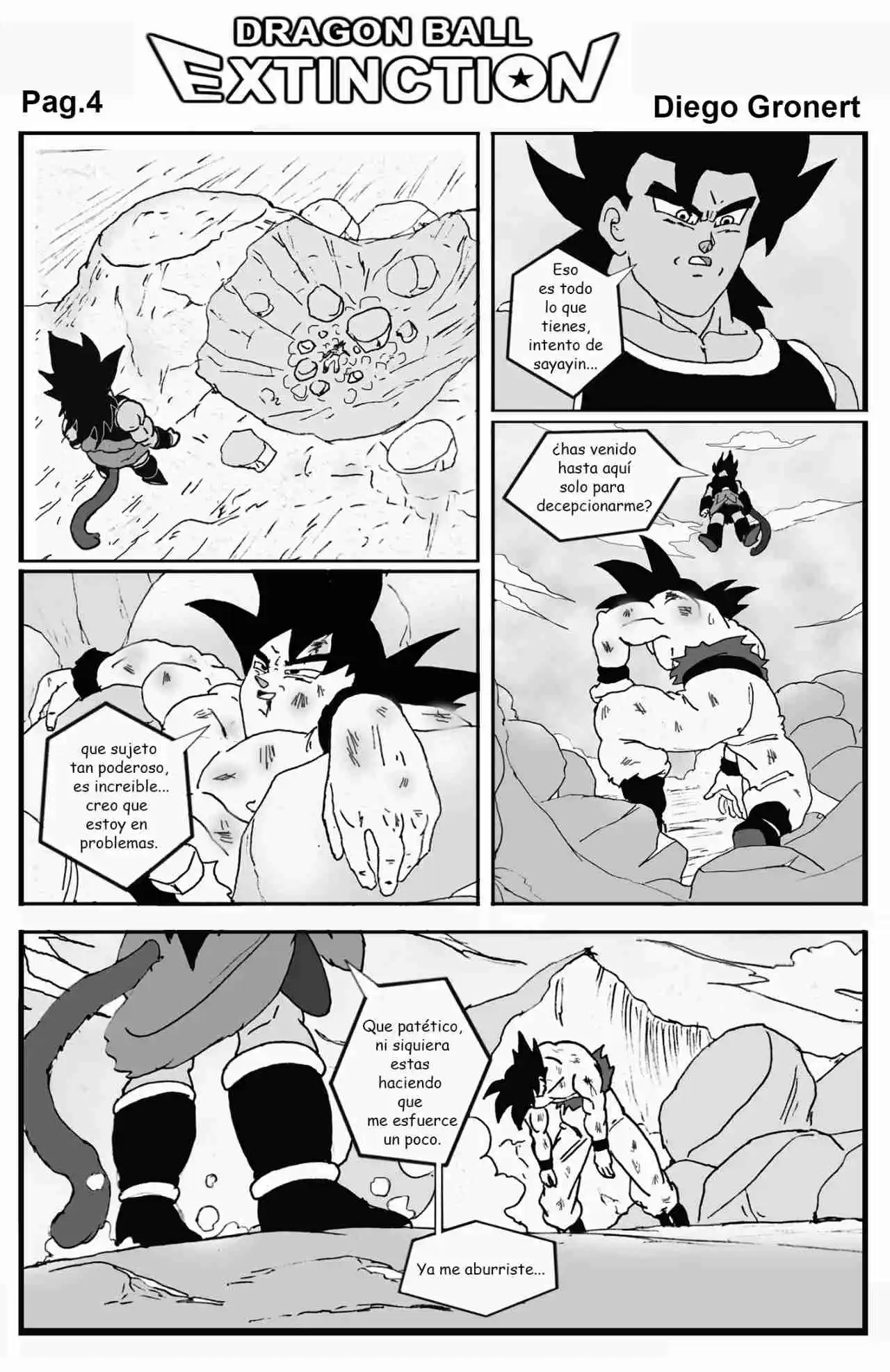 DragonBall Extinction capítulo 1, página 6