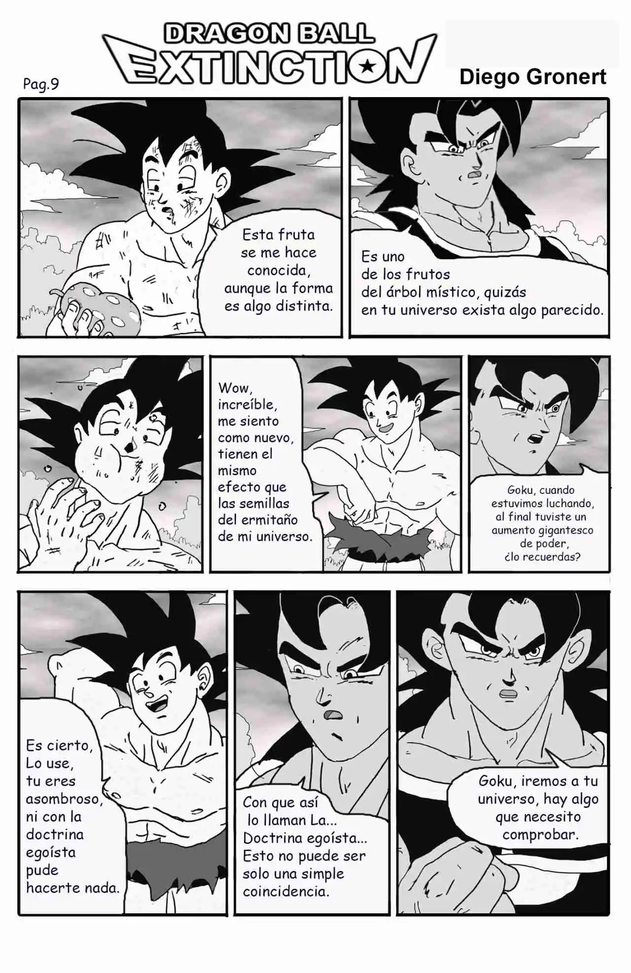 DragonBall Extinction capítulo 1, página 11