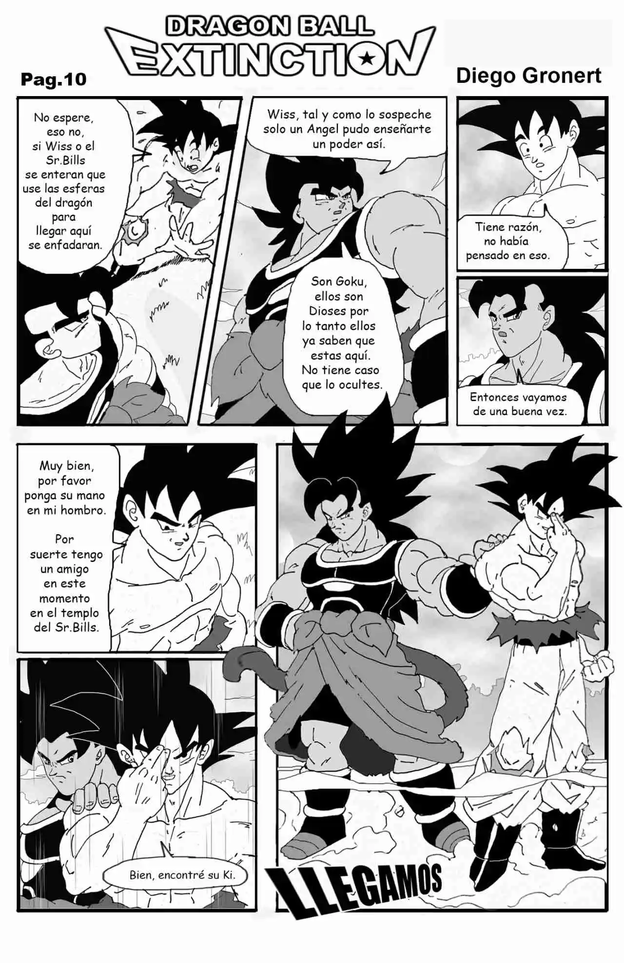 DragonBall Extinction capítulo 1, página 12