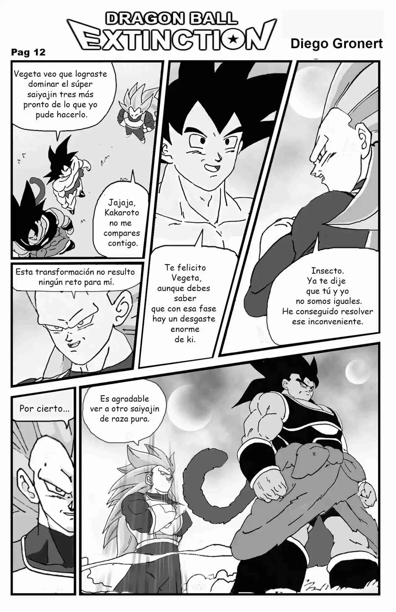 DragonBall Extinction capítulo 1, página 14