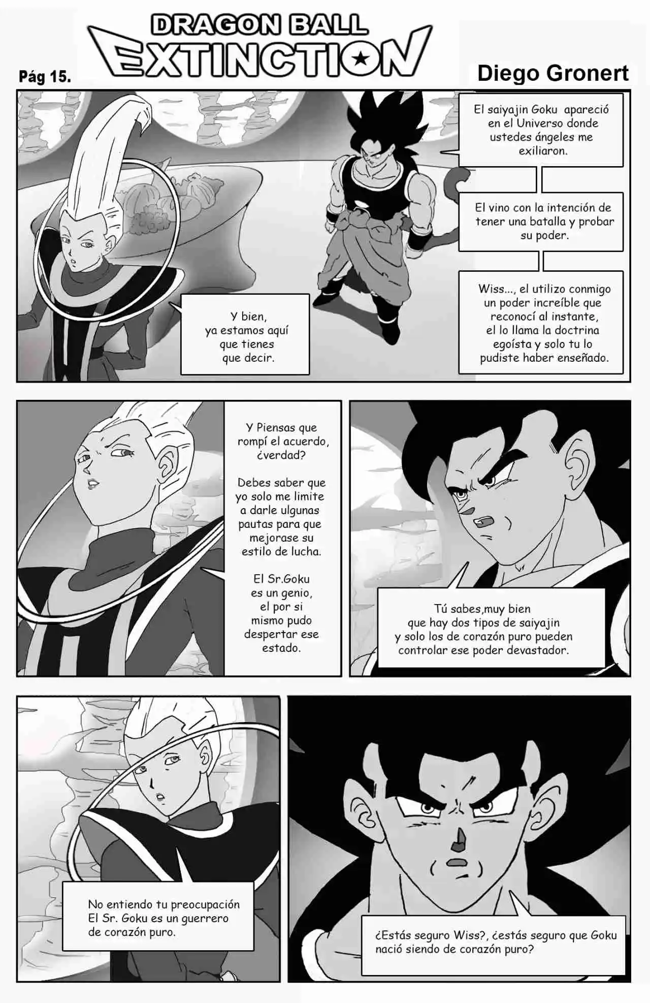 DragonBall Extinction capítulo 1, página 17