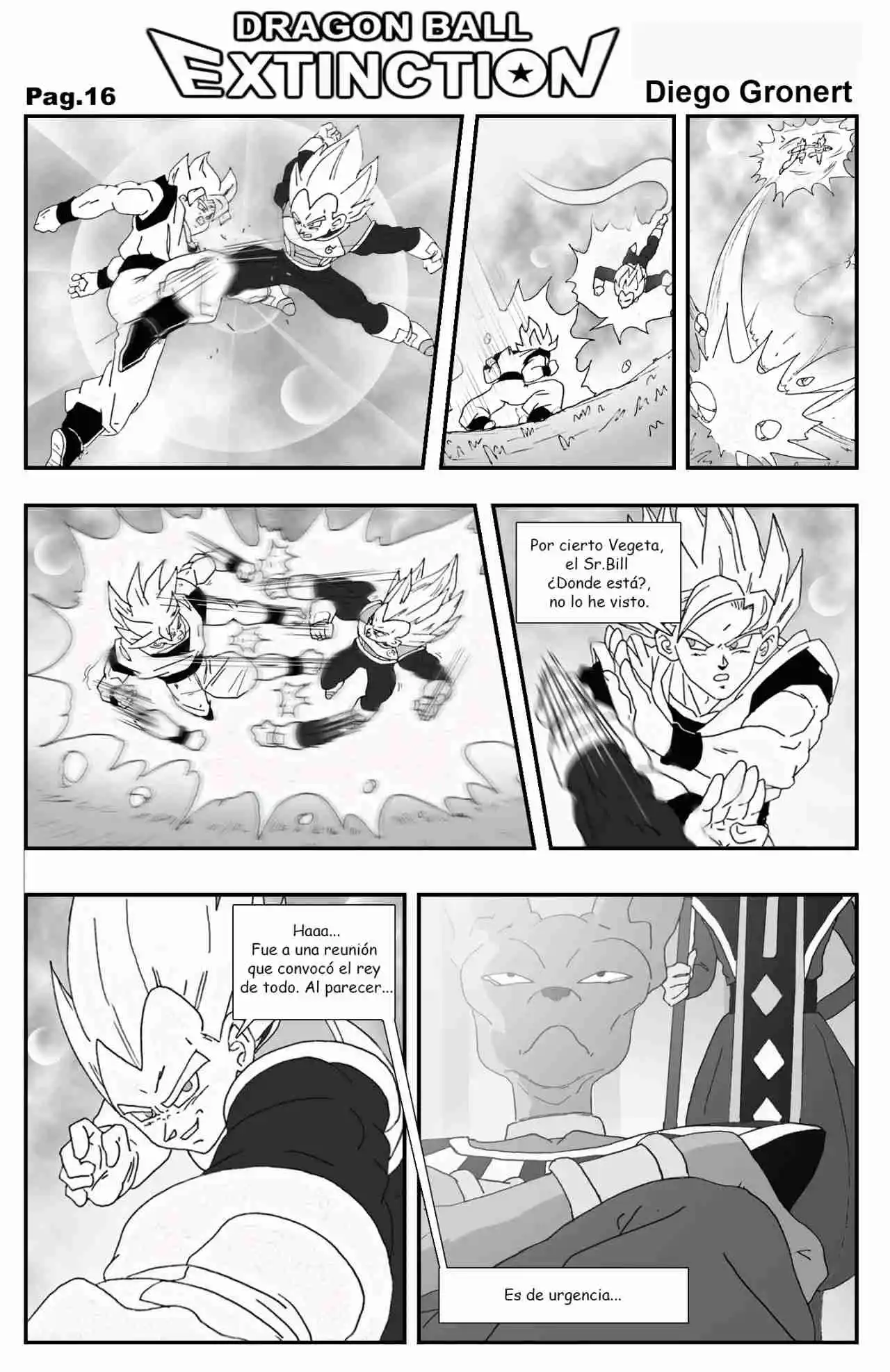 DragonBall Extinction capítulo 1, página 18